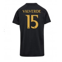 Echipament fotbal Real Madrid Federico Valverde #15 Tricou Treilea 2023-24 pentru femei maneca scurta